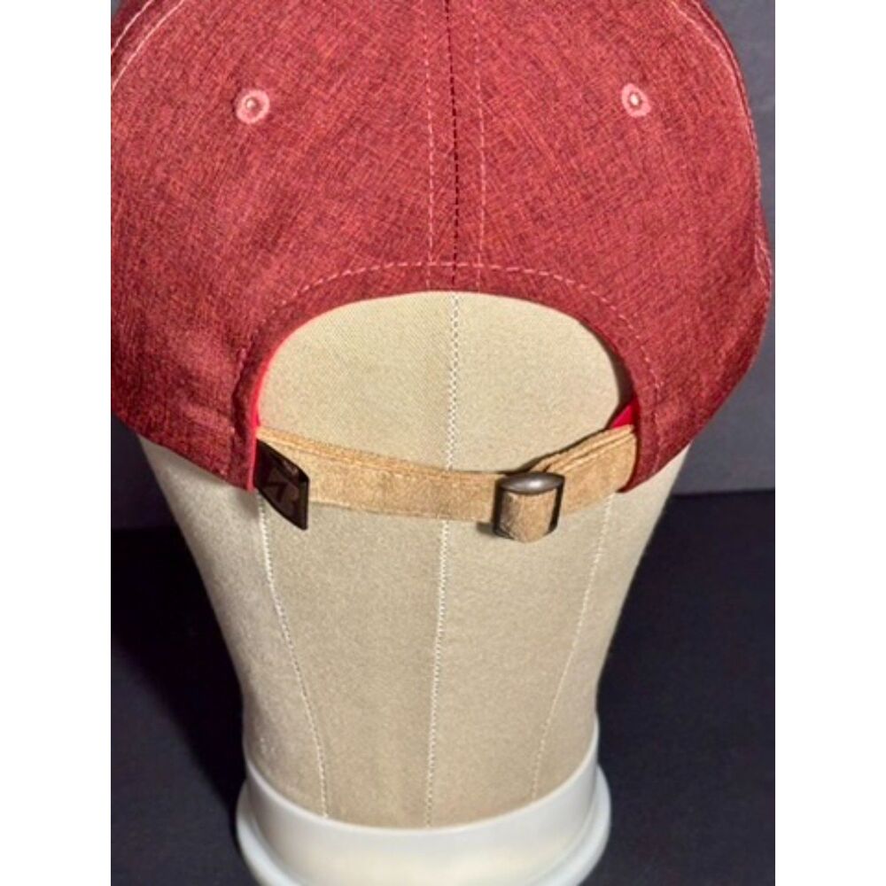 Bridgestone Golf Red Strapback Hat Adjustable Cap… - image 4